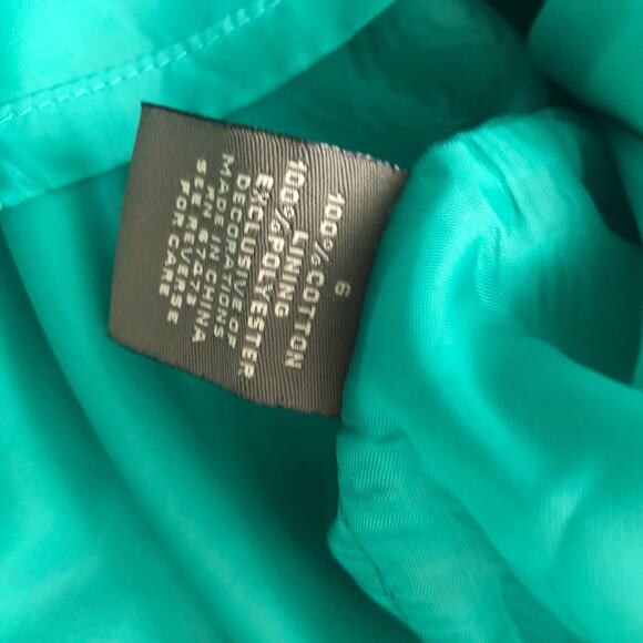 Taylor Women's Green Sleeveless Sheath Dress 6 - Picture 5 of 7